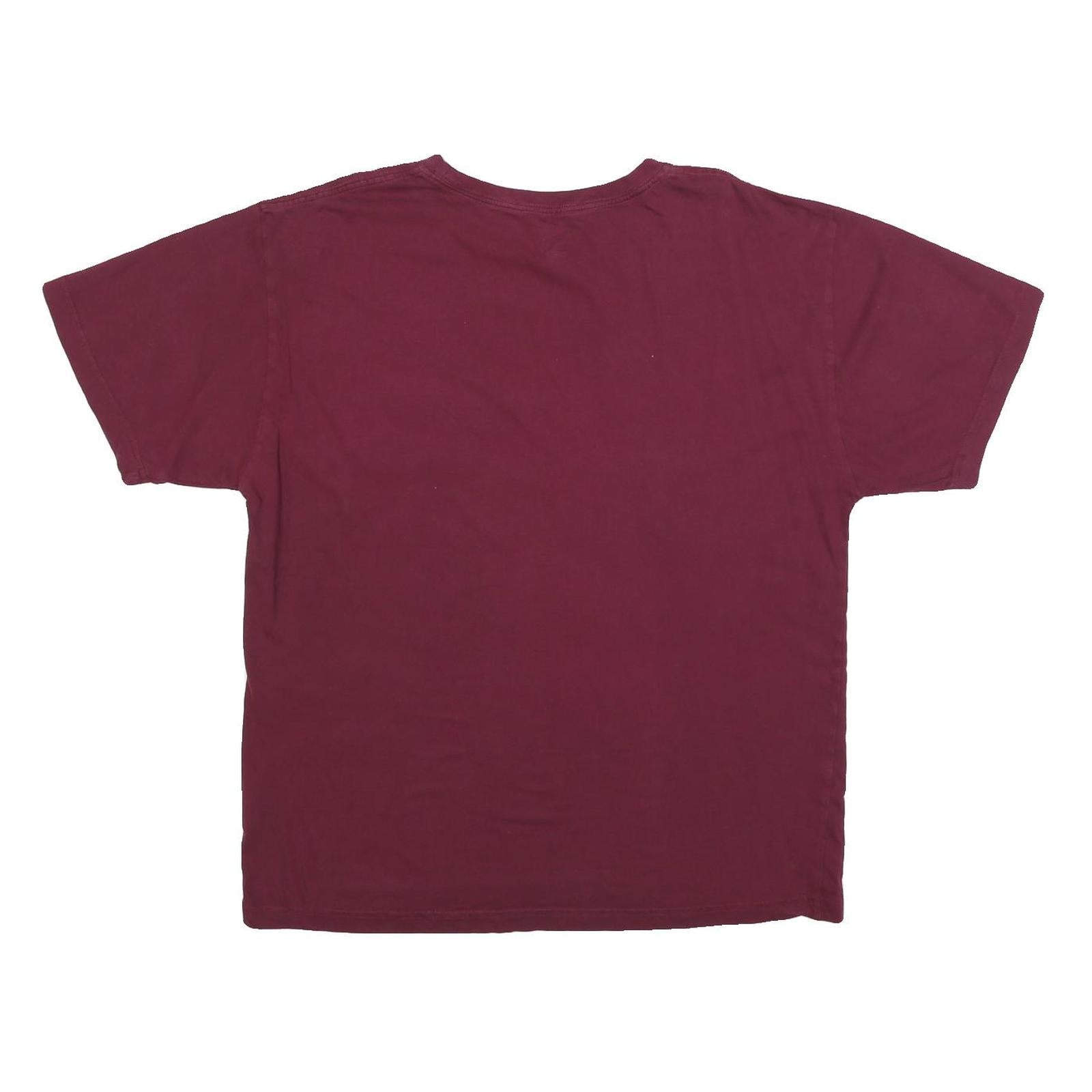 RIVALRY THREADS Mens Maroon Arizona State Sun Devils Graphic T-Shirt XL Short