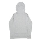 DKNY Womens Grey Hoodie S Cotton Blend Pullover Hooded Sweatshirt