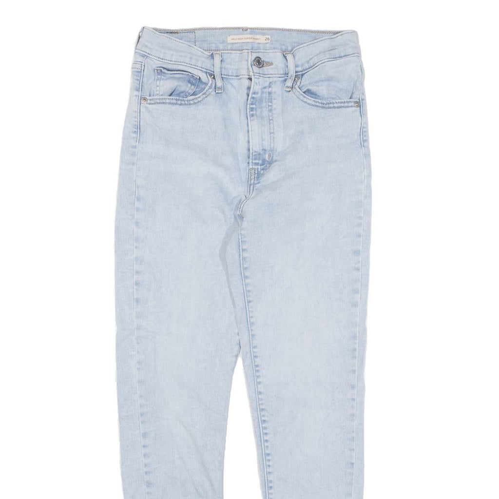 LEVI'S MIle High Womens Jeans Blue Slim Skinny W26 L25