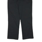 DICKIES Mens Regular Fit Black Cotton Blend Trousers W32 L31 Workwear Zip