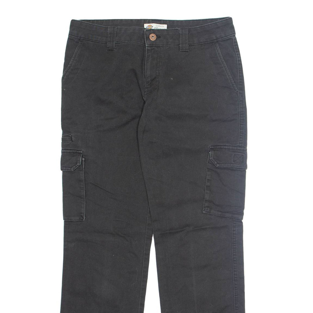 DICKIES Cargo Womens Trousers Grey Relaxed Tapered W30 L30