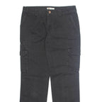 DICKIES Cargo Womens Trousers Grey Relaxed Tapered W30 L30