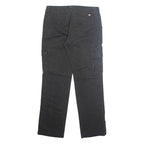 DICKIES Cargo Womens Trousers Grey Relaxed Tapered W30 L30