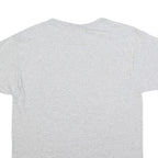 HANES Mens Grey River Glen School Graphic T-Shirt M Short Sleeve Crew Neck