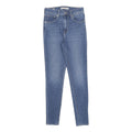 LEVI'S Big E Womens Jeans Blue Slim Skinny Denim Medium W25 L28 Classic Zip