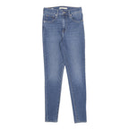 LEVI'S Big E Womens Jeans Blue Slim Skinny Denim Medium W25 L28 Classic Zip