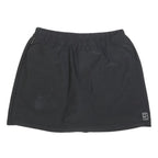 NIKE Court Womens Black Mini Polyester Skort Sports Casual Activewear Size L