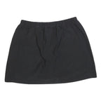 NIKE Court Womens Black Mini Polyester Skort Sports Casual Activewear Size L