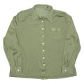 Womens Blouse Green Long Sleeve XL