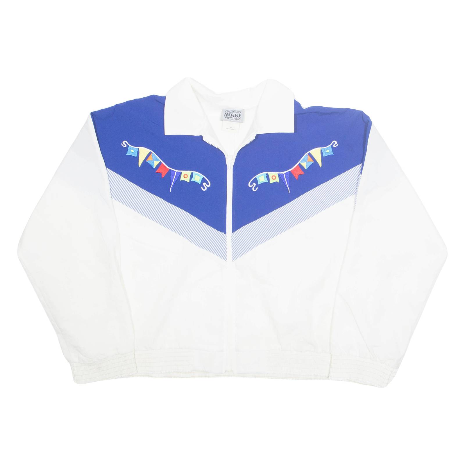 NIKKI Mens Shell Jacket White XL