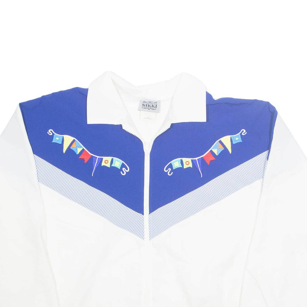 NIKKI Mens Shell Jacket White XL