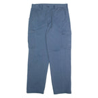 DICKIES Chino Cargo Mens Trousers Blue Regular Straight W36 L32