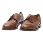 THOMAS PTRENTON Derby Shoes Brown Leather Mens UK 7.5