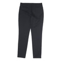 CLUB MONACO Womens Cotton Blend Black Regular Fit Straight Leg Trousers W30 L29