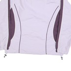 WILSON Womens Purple Zip Jacket M Polyester Lightweight Sportswear