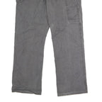 DICKIES Mens Regular Grey Cotton Blend Jeans Button W40 L31 Workwear Durable