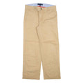 TOMMY HILFIGER Womens Trousers Beige Regular Straight W30 L28