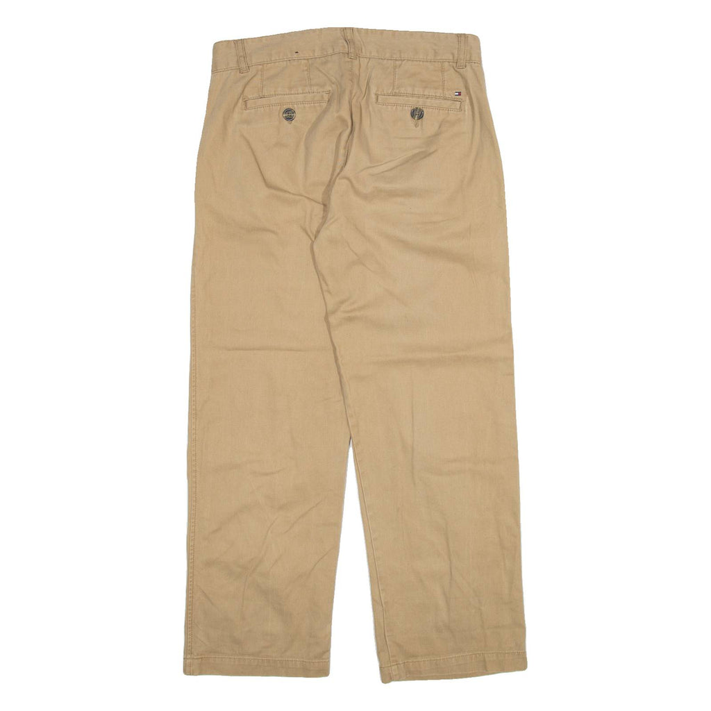 TOMMY HILFIGER Womens Trousers Beige Regular Straight W30 L28