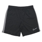 NIKE Mens Black & Grey Sports Casual M W28 Polyester Shorts
