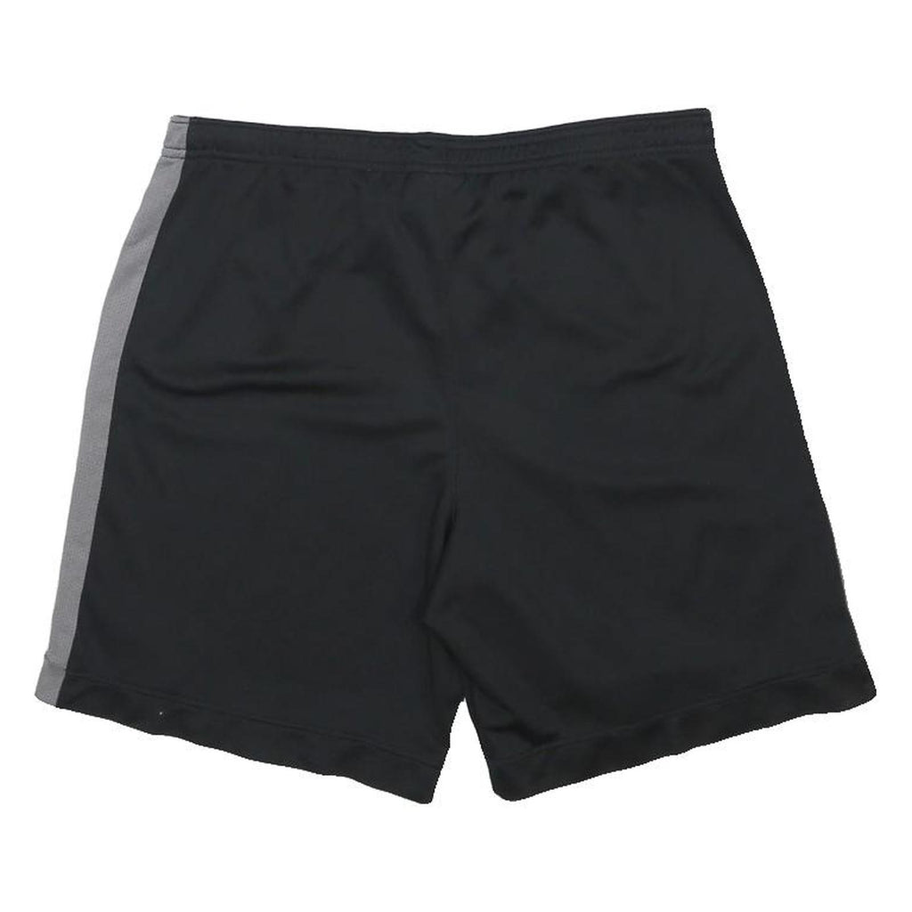 NIKE Mens Black & Grey Sports Casual M W28 Polyester Shorts