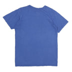 NFL Mens Blue Believe In Blue Graphic T-Shirt M Short Sleeve Crew Neck