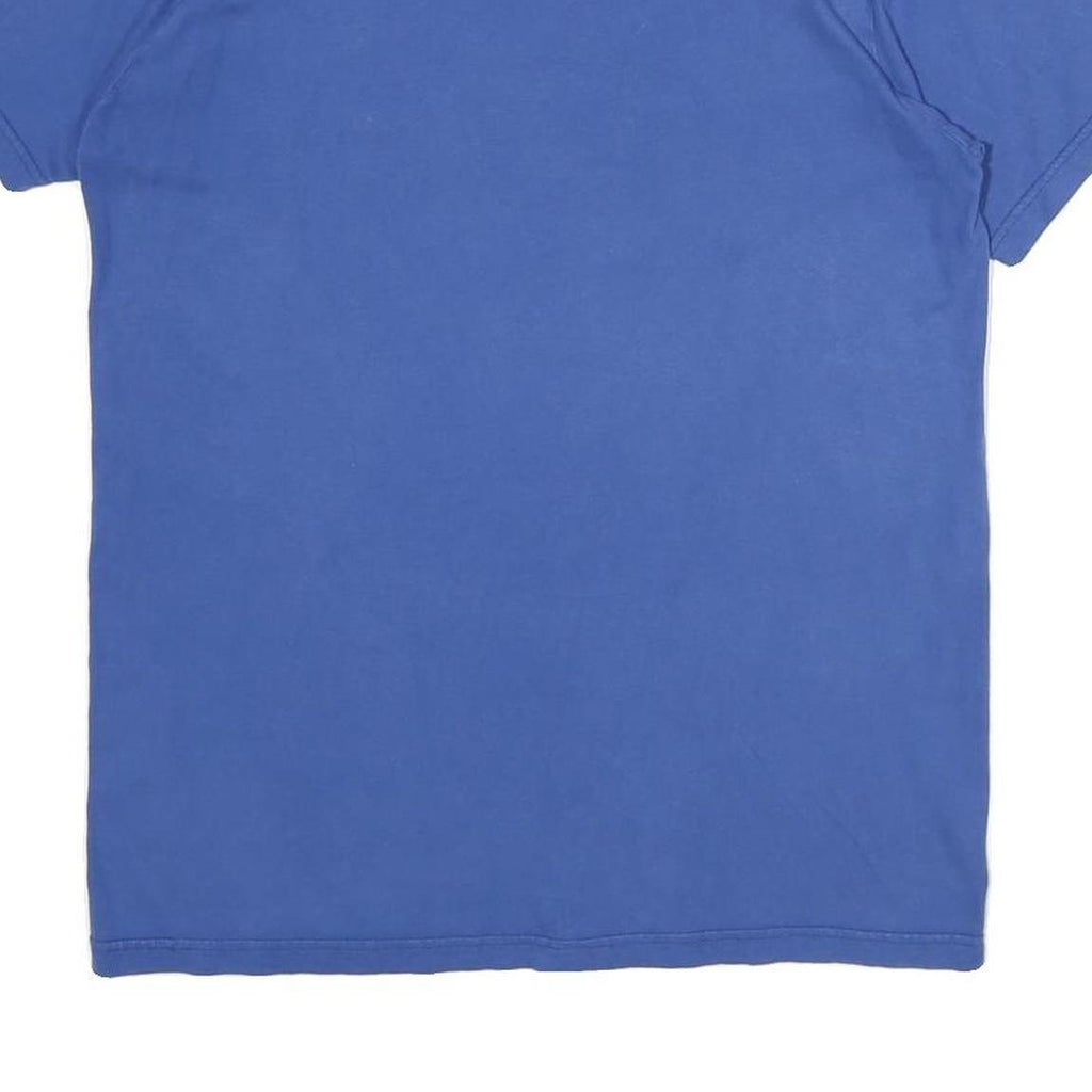 NFL Mens Blue Believe In Blue Graphic T-Shirt M Short Sleeve Crew Neck