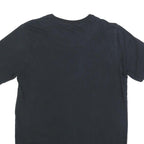 NIKE Mens Black Yellow Air Graphic T-Shirt M Short Sleeve Crew Neck Cotton Blend