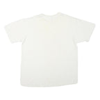 PRO SPORT Mens White USA Flag Graphic T-Shirt L Short Sleeve Crew Neck Cotton