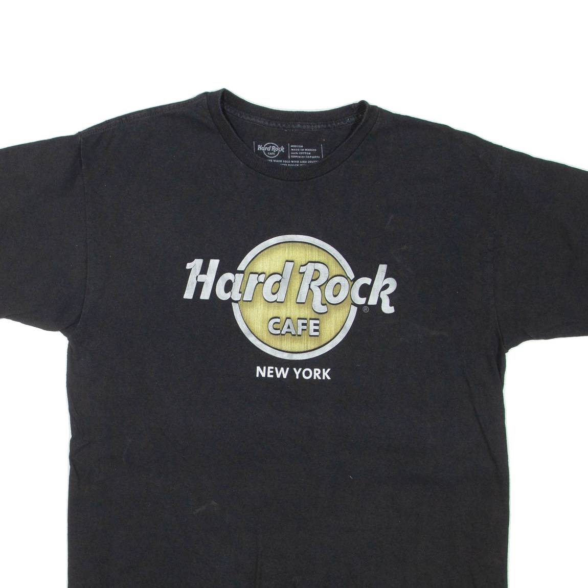 HARD ROCK CAFE Mens T-Shirt Black M