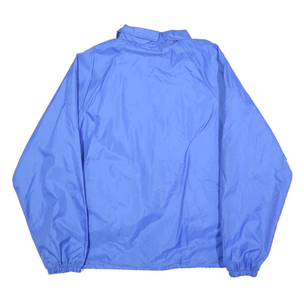 AUBURN SPORTSWEAR Mens Blue Boy Scouts Logo Button Jacket L Polyester Blend