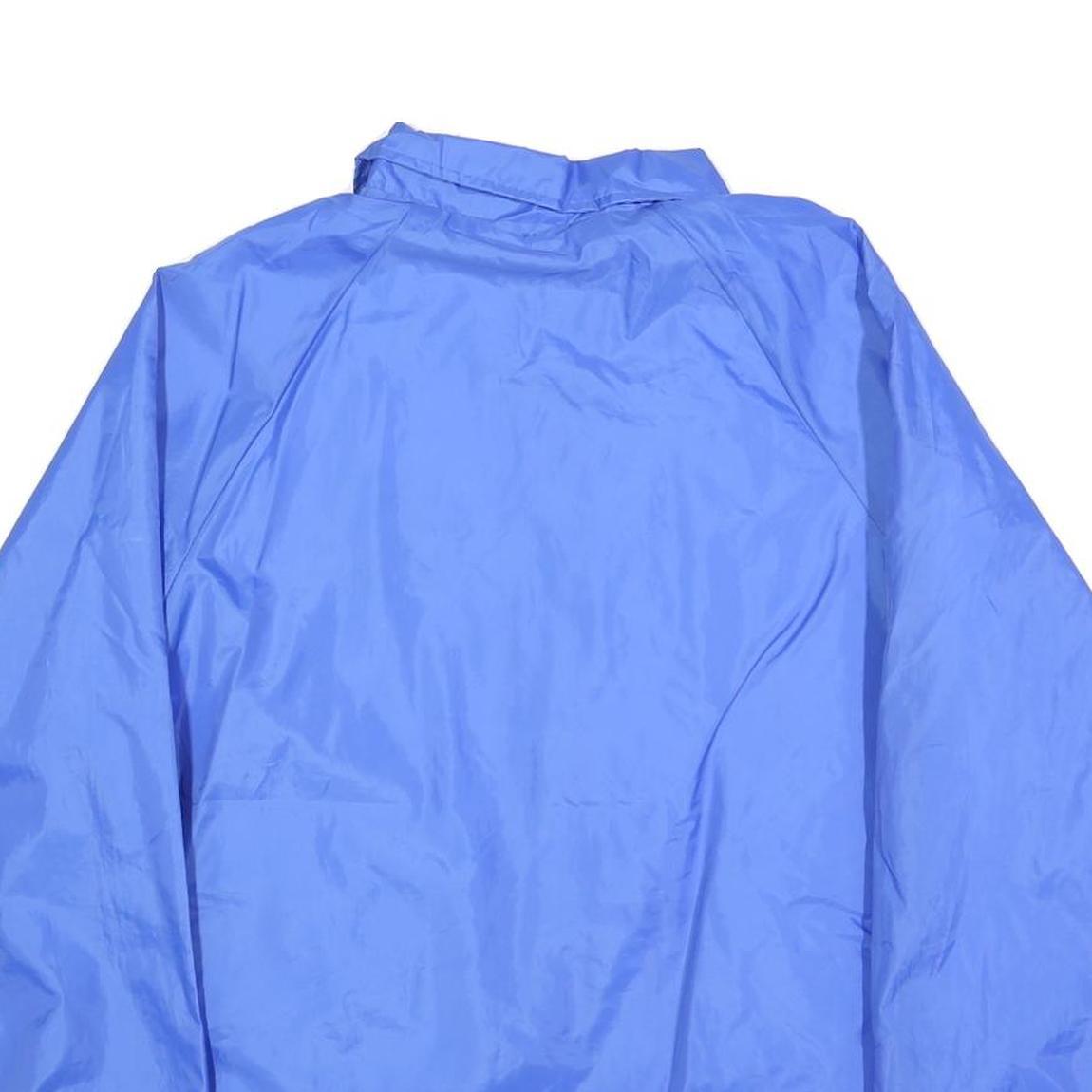 AUBURN SPORTSWEAR Mens Blue Boy Scouts Logo Button Jacket L Polyester Blend