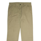 DICKIES Workwear Mens Trousers Beige Regular Straight W36 L32