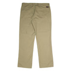 DICKIES Workwear Mens Trousers Beige Regular Straight W36 L32