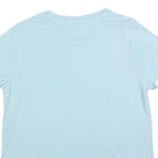 LEVI'S Womens Light Blue T-Shirt L Short Sleeve Crew Neck Cotton Blend Casual