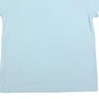 LEVI'S Womens Light Blue T-Shirt L Short Sleeve Crew Neck Cotton Blend Casual