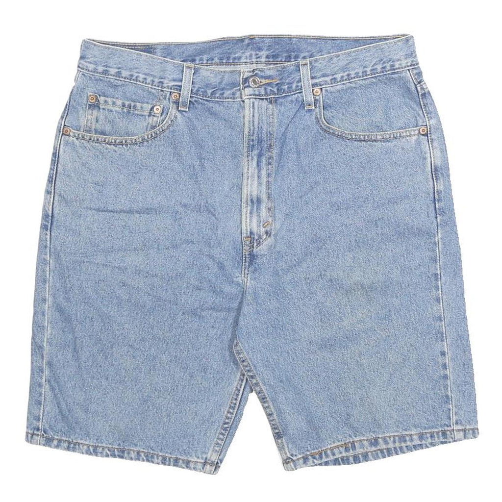 LEVI'S Mens Denim Blue Casual Shorts L W36 Classic Fit Cotton