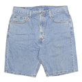 LEVI'S Mens Denim Blue Casual Shorts L W36 Classic Fit Cotton
