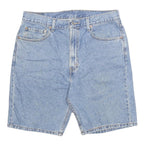 LEVI'S Mens Denim Blue Casual Shorts L W36 Classic Fit Cotton