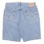 LEVI'S Mens Denim Blue Casual Shorts L W36 Classic Fit Cotton