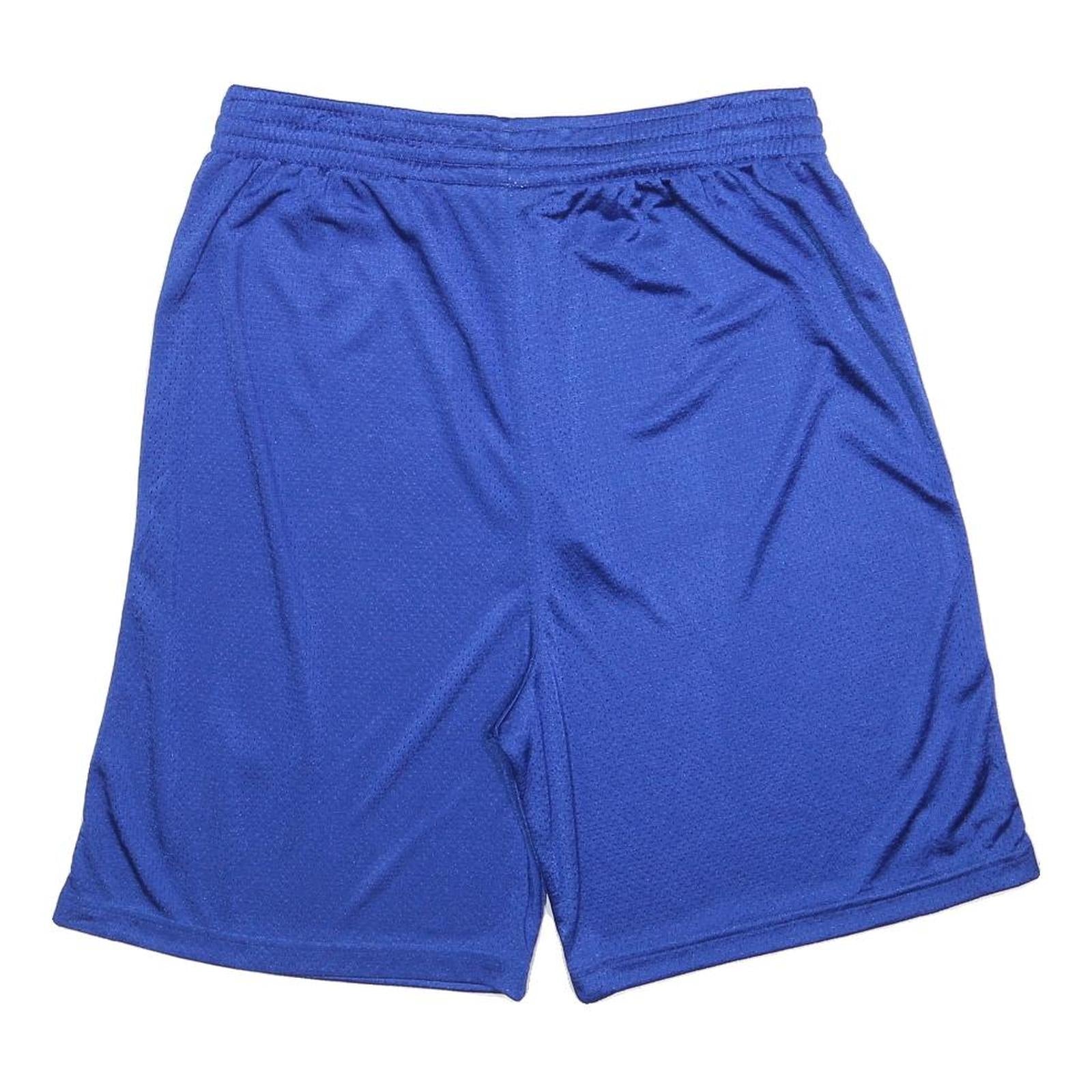 ADIDAS Mens Blue Casual Shorts L W32 All Stars Logo Athletic Sports