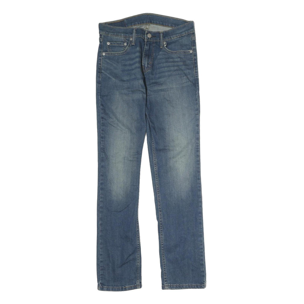 LEVI'S 511 Mens Jeans Blue Slim Skinny Denim Medium W29 L32 Zip Closure