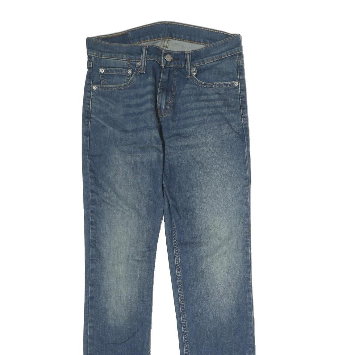 LEVI'S 511 Mens Jeans Blue Slim Skinny Denim Medium W29 L32 Zip Closure