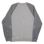 ADIDAS Mens Grey Pullover Sweatshirt XS Cotton Blend Casual Sportswear