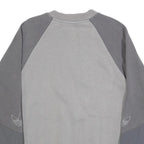 ADIDAS Mens Grey Pullover Sweatshirt XS Cotton Blend Casual Sportswear