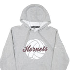 ADIDAS Mens Grey Hornets Pullover Hoodie S Cotton Blend Casual Sportswear