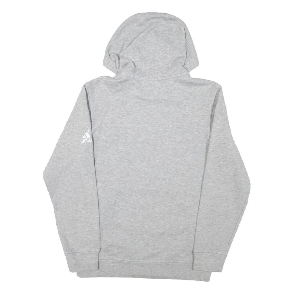 ADIDAS Mens Grey Hornets Pullover Hoodie S Cotton Blend Casual Sportswear