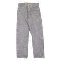 LEVI'S 501 Jeans Mens Grey Regular Straight W26 L27