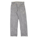 LEVI'S 501 Jeans Mens Grey Regular Straight W26 L27
