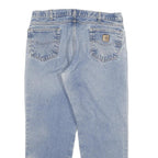 CARHARTT Mens Jeans Blue Relaxed Straight Denim Light W38 L30 Workwear Durable