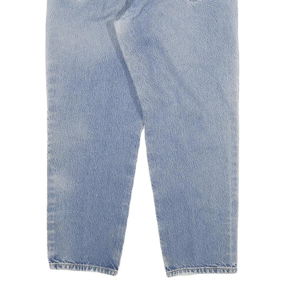 CARHARTT Mens Jeans Blue Relaxed Straight Denim Light W38 L30 Workwear Durable